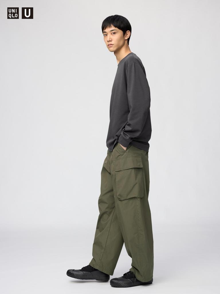 Uniqlo Широкие брюки-карго