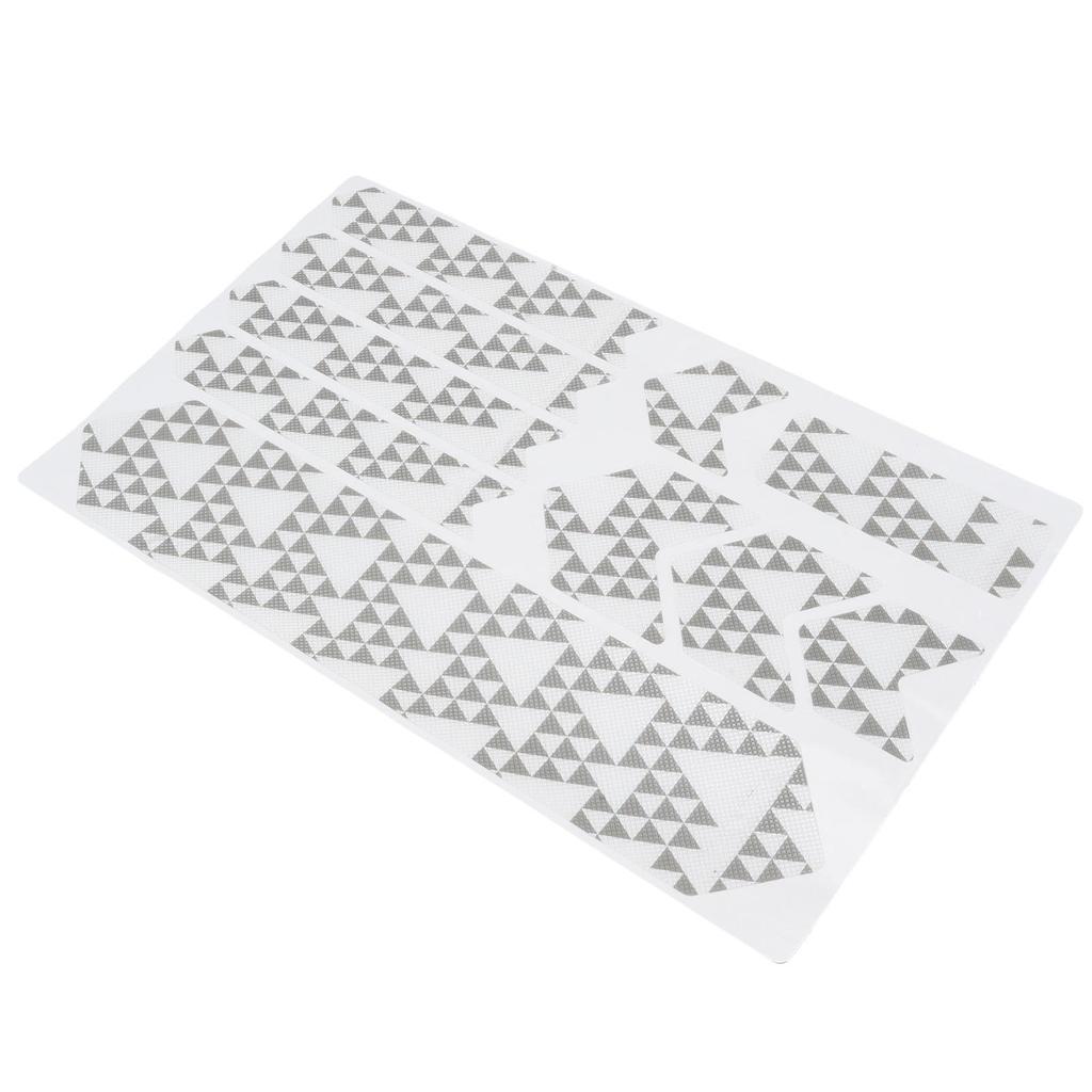 1 комплект защитной ленты для рамы велосипеда, защита от царапин, водонепроницаемая защитная пленка, защита рамы горного велосипеда, сетчатый узор