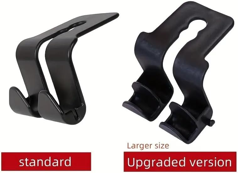 2pcs Multi - Functional Hook Set for Most Vehicles General Motors Seat Backrest, Basic