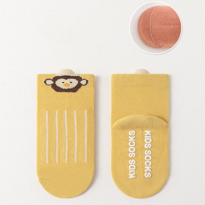 Newborn Plush Sock Autumn Winter Warm Kids Middle Tube Socks  Anti-Cold Baby Footwear Cute Cartoon Children Socks