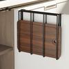 Carbon Steel Cutting Board Holder One-Layer Design Wall Mount Shelf  Home Organization