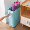 Foldable Slim Laundry Basket with Wheels Laundry Hamper with Handle Dirty Clothes Organiser Yoga Mat Equipment Storage Basket