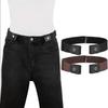 Lazy Man Belt - Stretchy and High-Energy Elastic Invisible Belt - Perfect for All Types of Jeans - Waist-Curving Essential