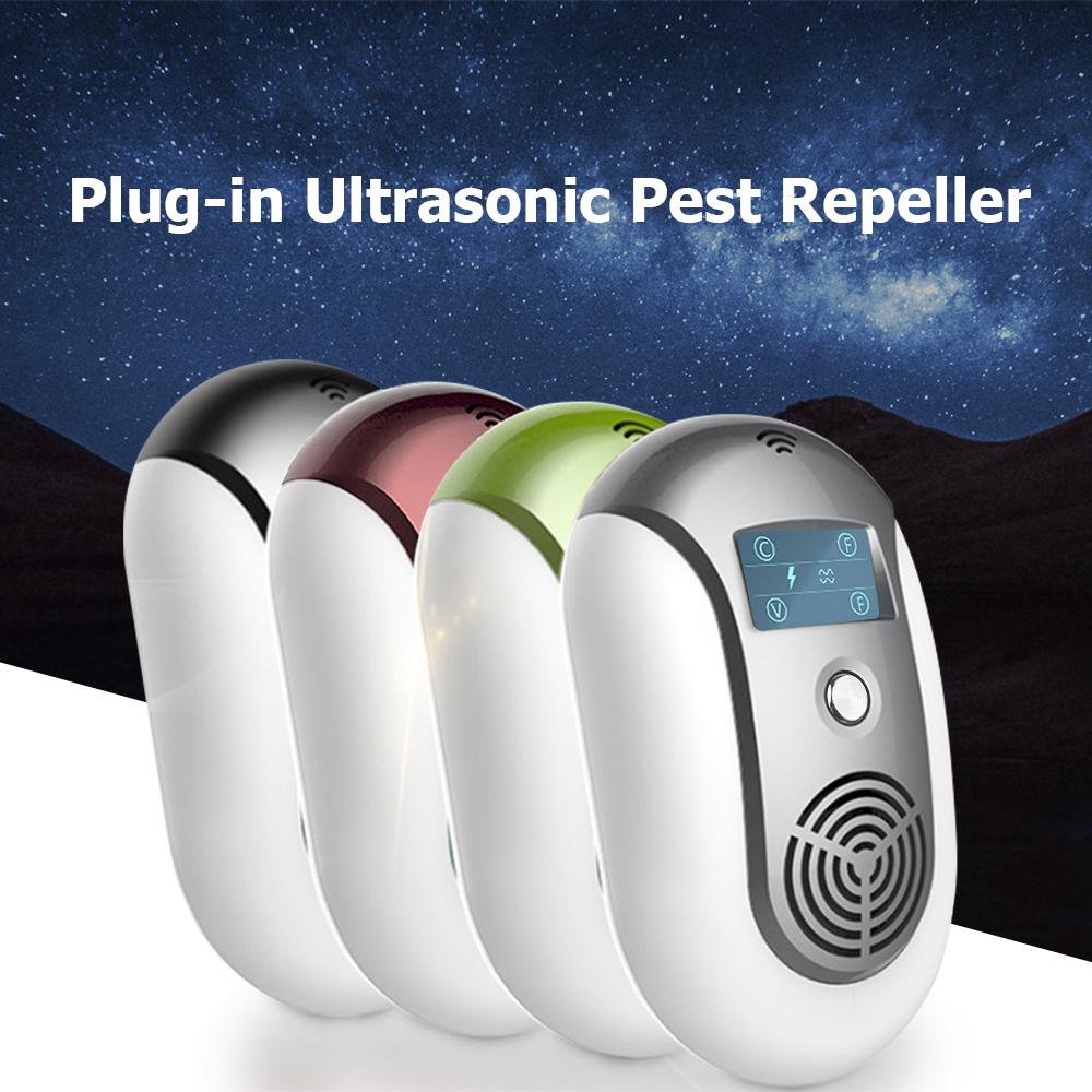 Plug-in Ultrasonic Pest Repellent Portable Electric Mosquito Rat Repeller with Constant or Variable