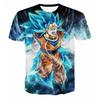 Летняя футболка Dragon Ball 2026 Детские Топы Футболка Аниме Фигурки Сон Гоку Супер Сайян Футболка Футболки для Мальчиков Детские С коротким рукавом