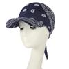 Fashion Wide Brim Baseball Caps Head Scarf Lightweight Pre-Tied Sun Visor Turban Breathable Bandana Scarf Cap Women Outdoor