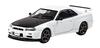 CARNEL 1/43 Nissan Skyline GT-R Vspec II N1 (BNR34) 2000 White Finished Product CN430001