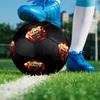 Футбольный мяч AS Roma, размер 5, машинная сшивка, ПВХ, прочный и с высоким отскоком, подходит для всех возрастов, фанатская атрибутика, для матчей и использования на улице.