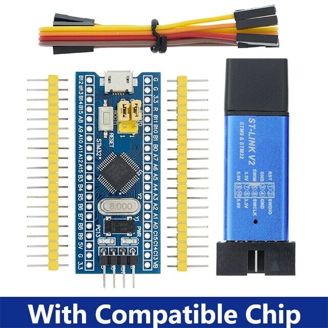 Программист ST-LINK V2 Simulator STM32F103C8T6 ARM STM32 Минимальная системная плата для разработки STM32F401 STM32F411