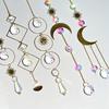 Crystal Suncatcher Crystal Wind Chimes Garden Rainbow Sun Catcher Garden Hanging Pendant Window Wind Music Home Garden Decor