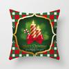 Christmas Throw Pillow Cover 45x45cm Plush Velvet Decorative Cushion Case Sofa Car Home Holiday Gift