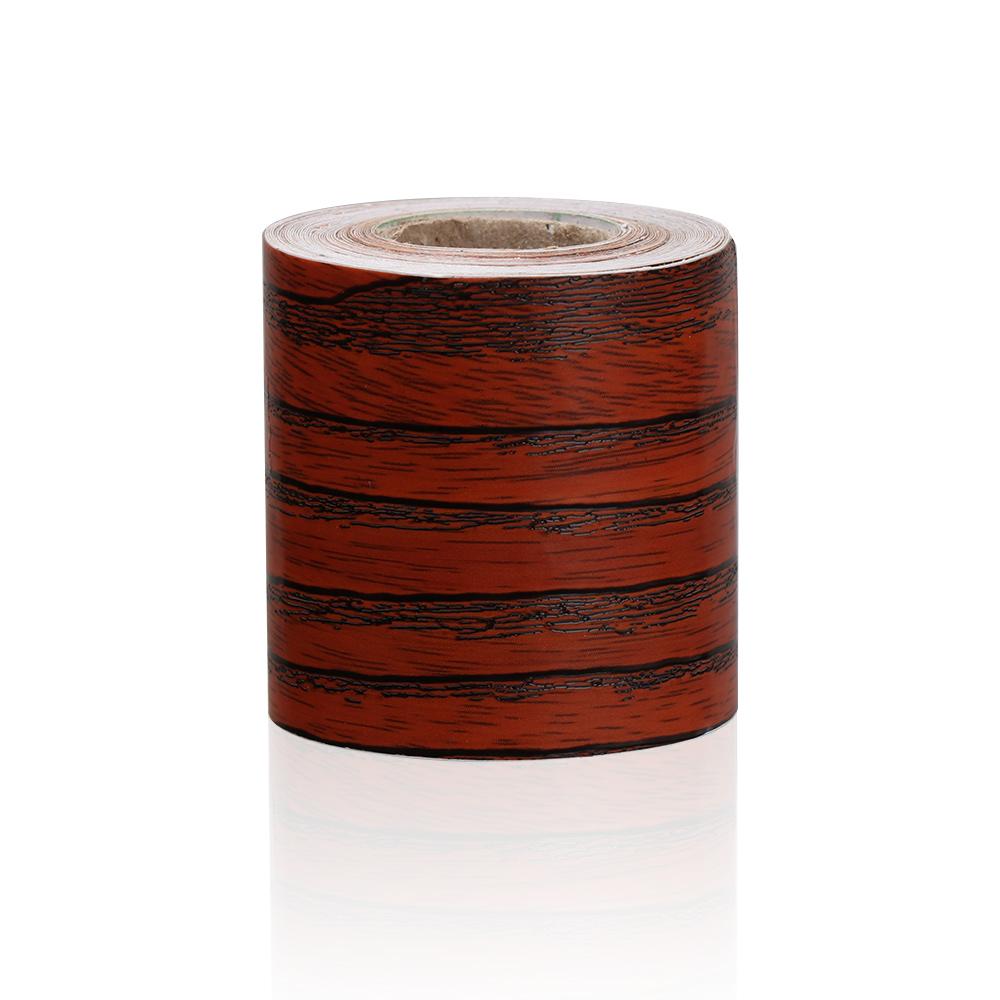5M PVC Waterproof Waist Line Wood Marble Self Adhesive Skirting Line Wallpaper Living Room Decor Vinyl Border Wall Corner Sticke