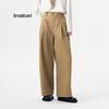 Simple Straight Loose Wide-Leg Casual Trousers