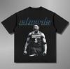2025 Лето Новинка НБА Энтони Эдвардс Y2KT-shirt Хлопок Принт Большой Размер Круглый Вырез Короткий Рукав Топ Футболка для Мужчин и Женщин