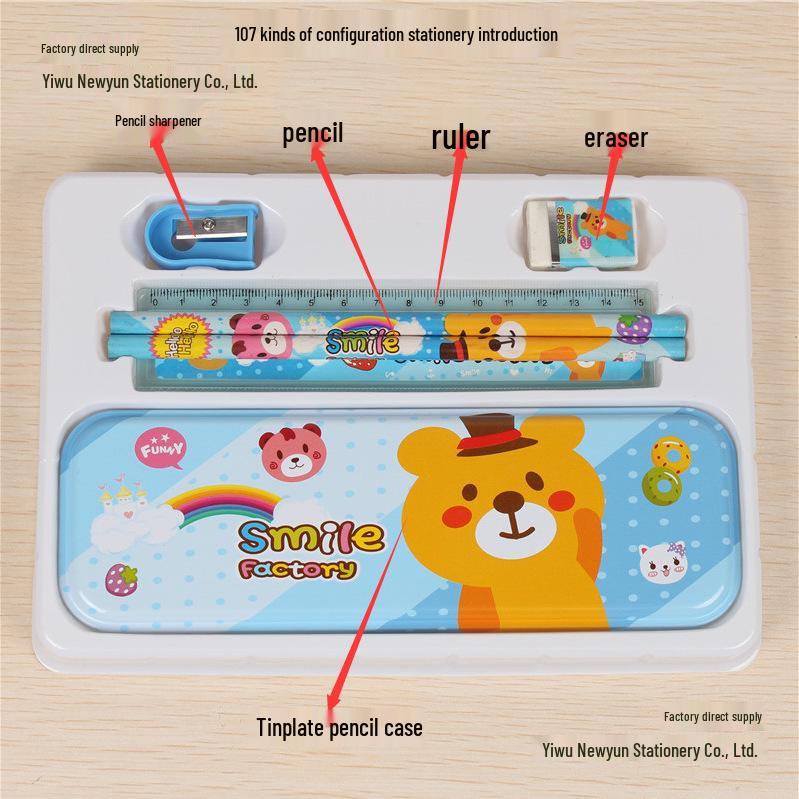 Детский подарочный набор канцелярских принадлежностей: Подарок на день рождения и Рождество для мальчиков и девочек
