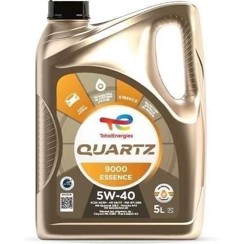 Моторное масло - TotalEnergies - Quartz 9000 бензин 5W-40 - 5л