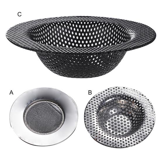 Сливной фильтр Нержавеющий противозасоряющийся сливной фильтр для кухонной раковины из нержавеющей стали Большая корзина Фильтр для домашнего использования