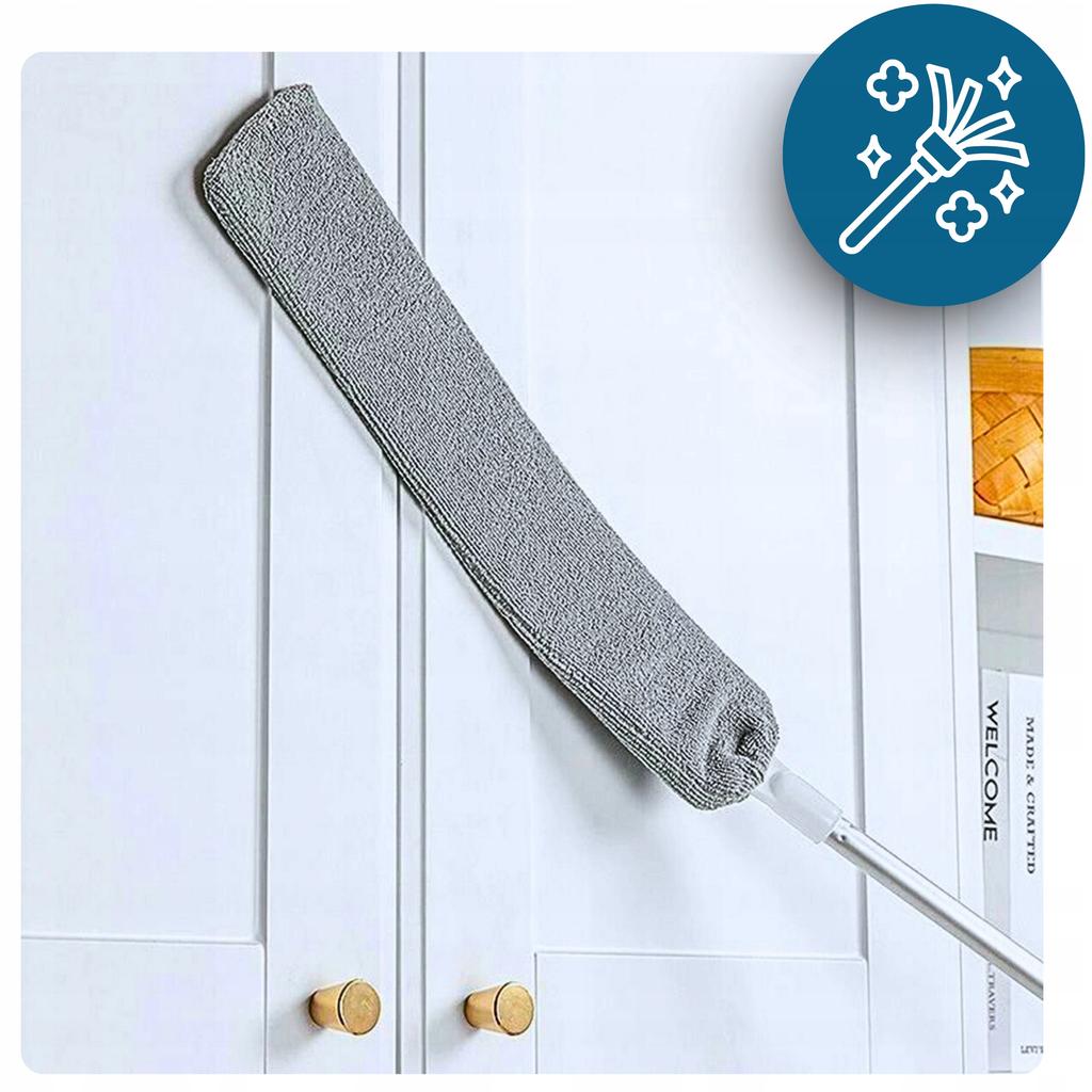 Telescopic Brush, Broom, Dust Mop, Microfiber, 280cm, 3in1, Spiderweb Set
