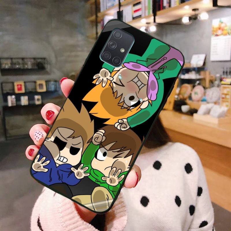 Чехол для телефона USAKPGRT с анимацией Eddsworld для Samsung Galaxy A21S A01 A11 A31 A81 A10 A20E A30 A40 A50 A70 A80 A71 A51