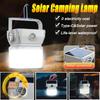 Светодиодный кемпинговый фонарь Водонепроницаемые солнечные фонари Складной рыболовный фонарик Инструмент для наружного освещения для пеших походов, туризма, отключений электроэнергии