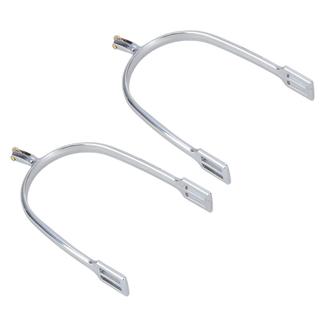 Western Cowboy Spur with Copper Rowel Zinc Alloy Horse Boot Spur Decoration Mens Roping Spur Horse Riding Accessories