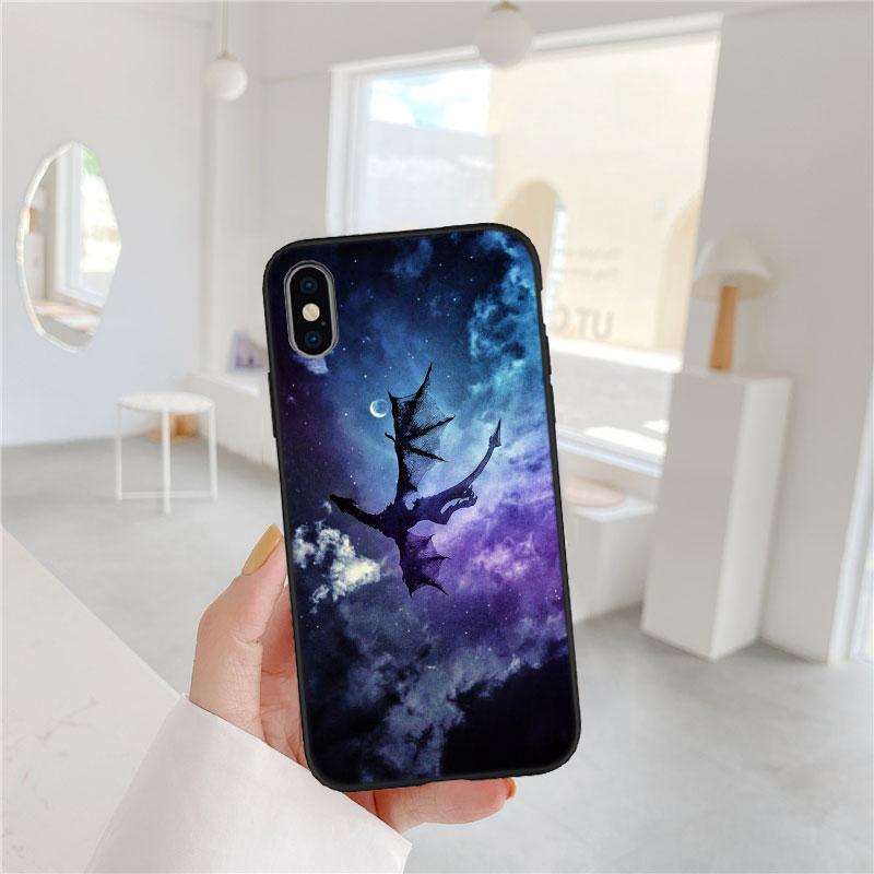 CJ56 Fourth wing dragons Soft Shell Phone Case for iPhone 16 15 14 13 12 Pro Max Plus Mini