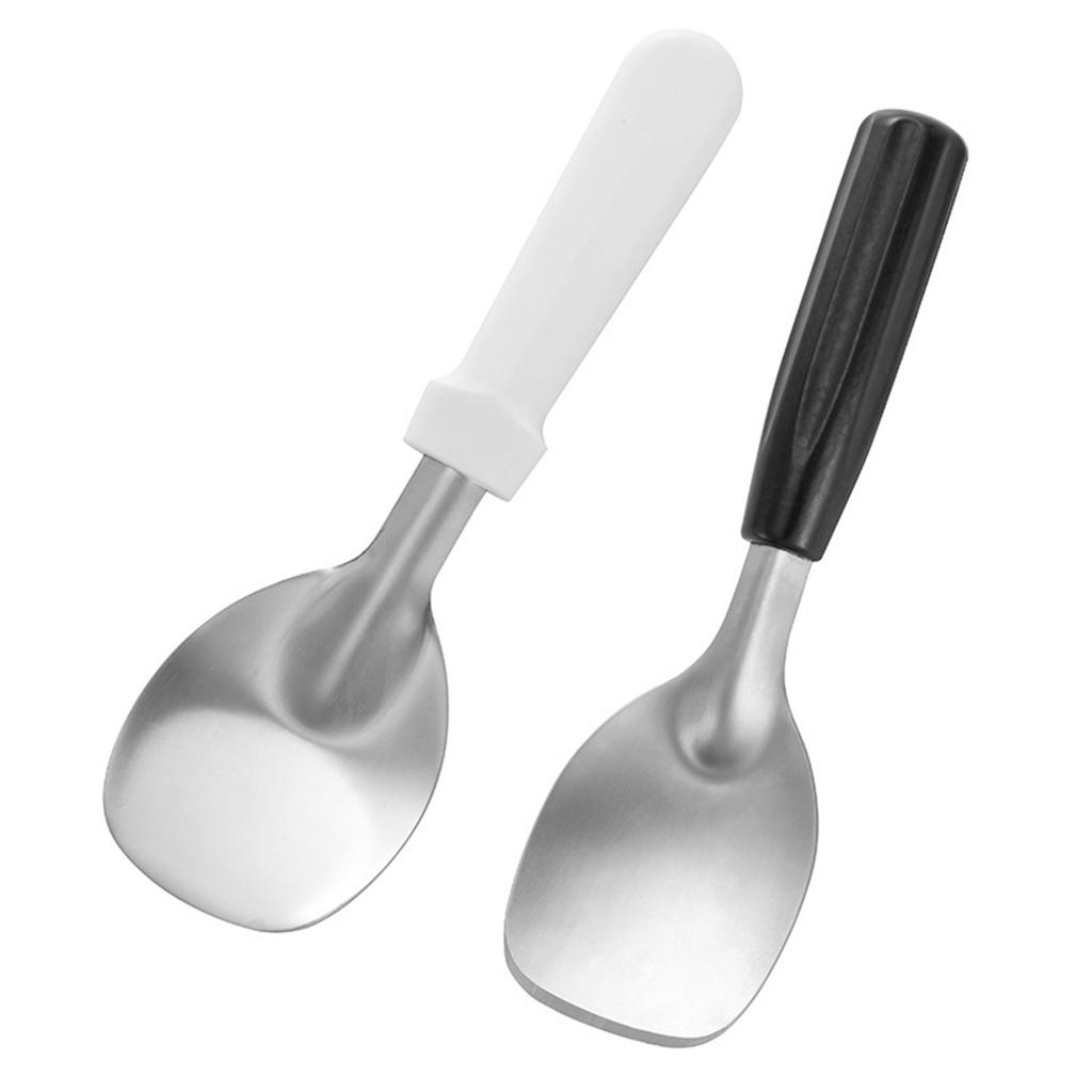 Luxurious Stainless Steel Ice Cream Scoop Ergonomic Handle Digging Scoop for Effortless Scooping and Easy Cleaning