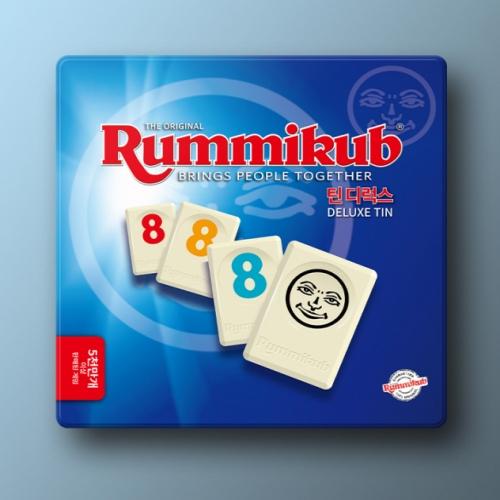 Руммикуб в жестяной коробке Deluxe