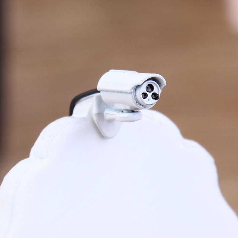 1шт 1:12 миниатюрная камера для кукольного домика, камера наблюдения, модель декора кукольного дома