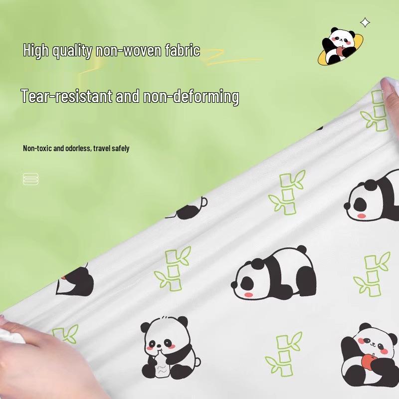 Портативный дорожный комплект постельного белья, защищающий от загрязнений: Одноразовая простыня, пододеяльник, наволочка - набор из 3 предметов для гостиниц и остановок на ночь.