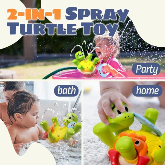 Whale Bath Toy Sprinkler for Babies 45660 Years Rechargeable Water Spray