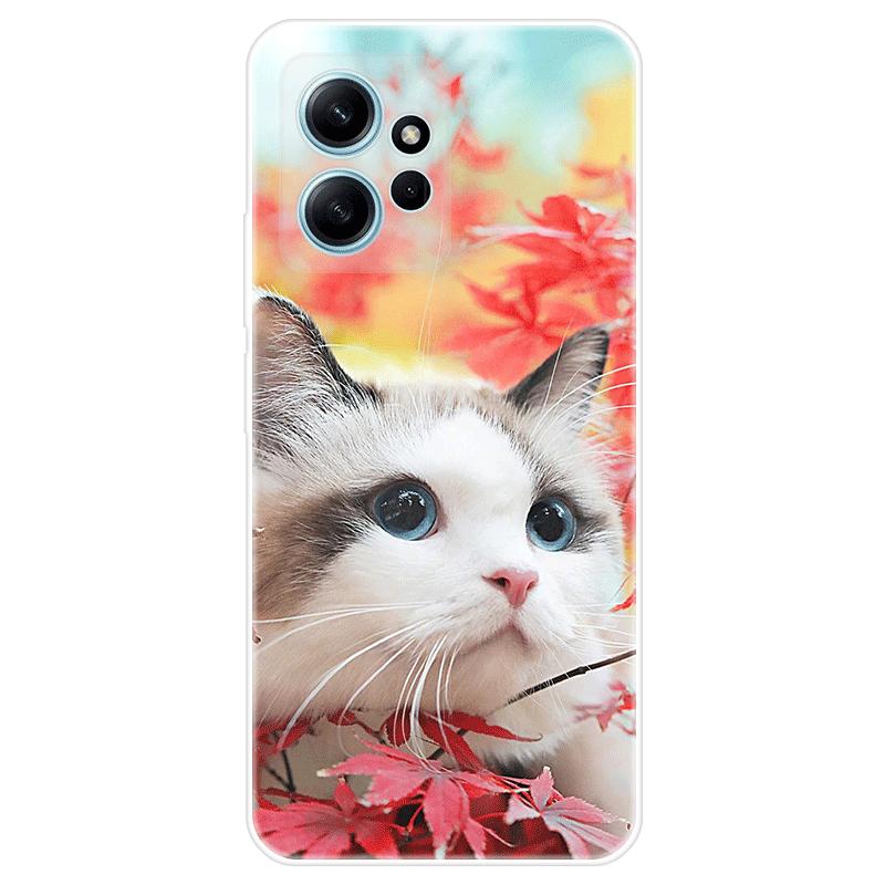 Для Xiaomi Redmi Note 12 Note12 4G чехол Мягкая силиконовая задняя крышка Мультяшный чехол для телефона Разнообразие