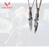 Stylish Valoran Jette Necklace With Geometric Alloy Pendant