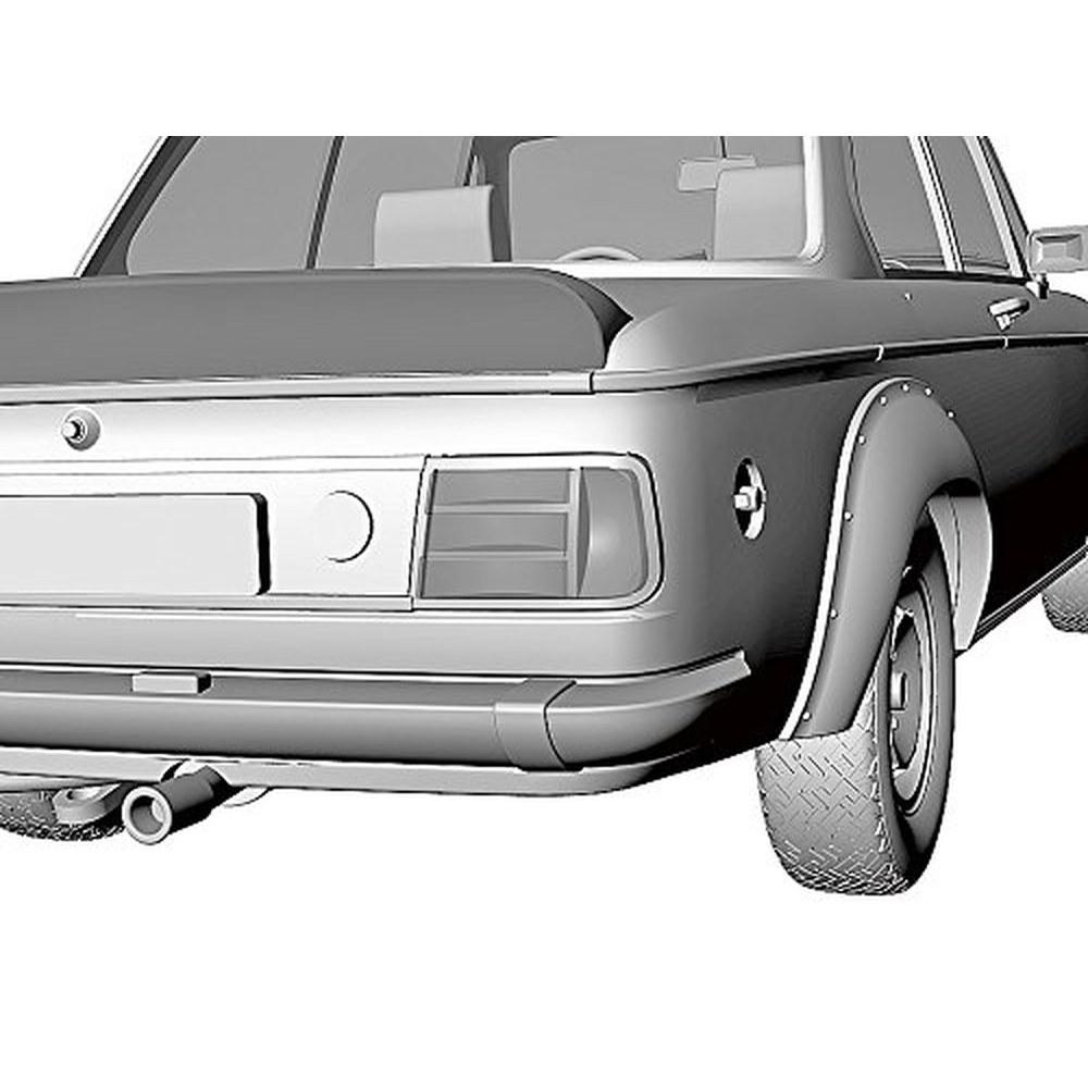 Hasegawa 1/24 Серия Исторических Автомобилей BMW 2002 Turbo Пластиковая Модель Сборная Kit HC24