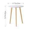 Modern Creative Sofa Side Round Practical Table Bedside Shelf Coffee Table Home Furniture
