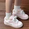 Pink Shell Head Bread Shoes Women's Ins2025 Spring and Autumn Versatile Student Casual Versatile Retro Sports Board Shoes