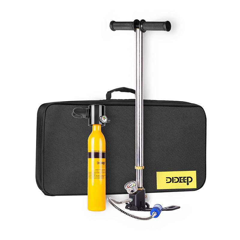 Мини-кислородный баллон с аквалангом, подводный дыхательный аппарат, оборудование для плавания, баллон с кислородом для дыхания
