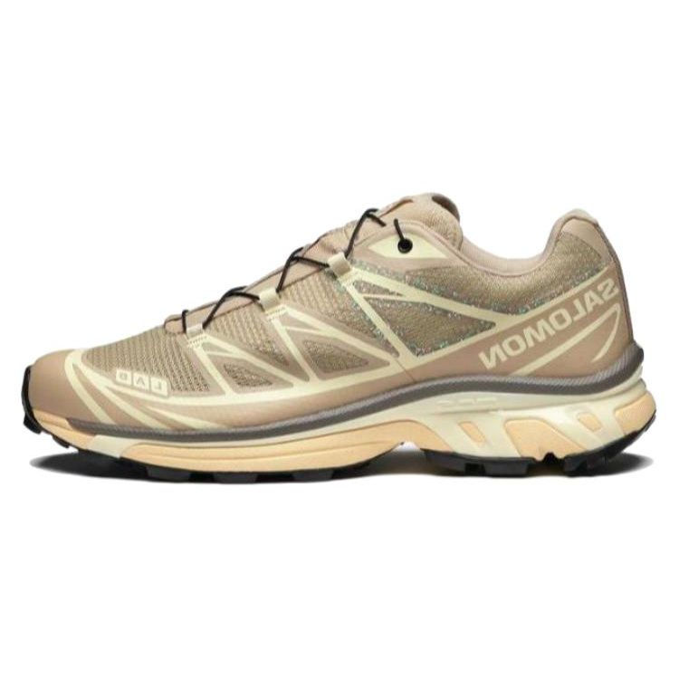 SALOMON Xt-6 Ткань Универсальные Дышащие Поддерживающие Сцепление Низкие Походные Кроссовки Мужские Походные Кроссовки Коричневые 474671