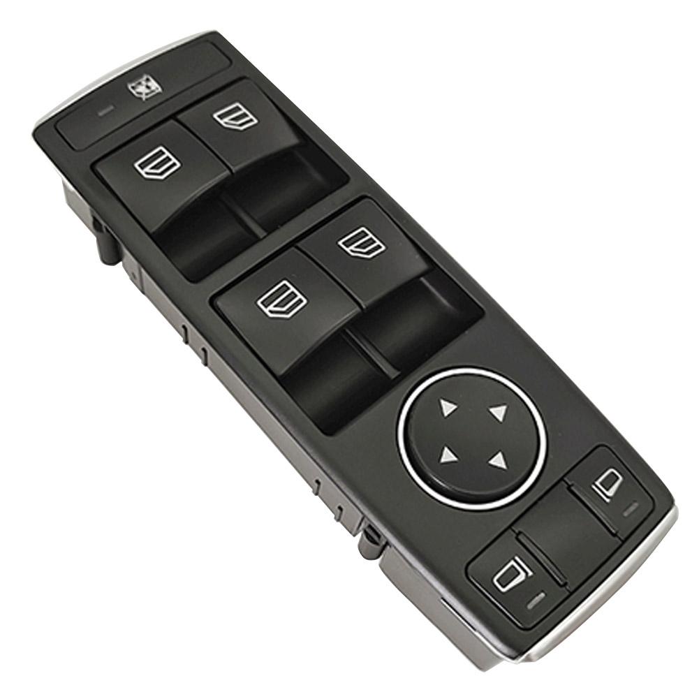 Управление стеклоподъемником 2049055302 Передний боковой главный переключатель стеклоподъемника 2049058202 для Mercedes Benz C E GLK W204 X204 W212 W207