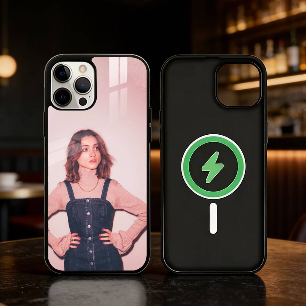 Retro Chic Vibe Natalia Dyer Phone Case For iPhone 17/16/15/14/13/12/Plus/Pro/Max for Magnetic Wireless Charging