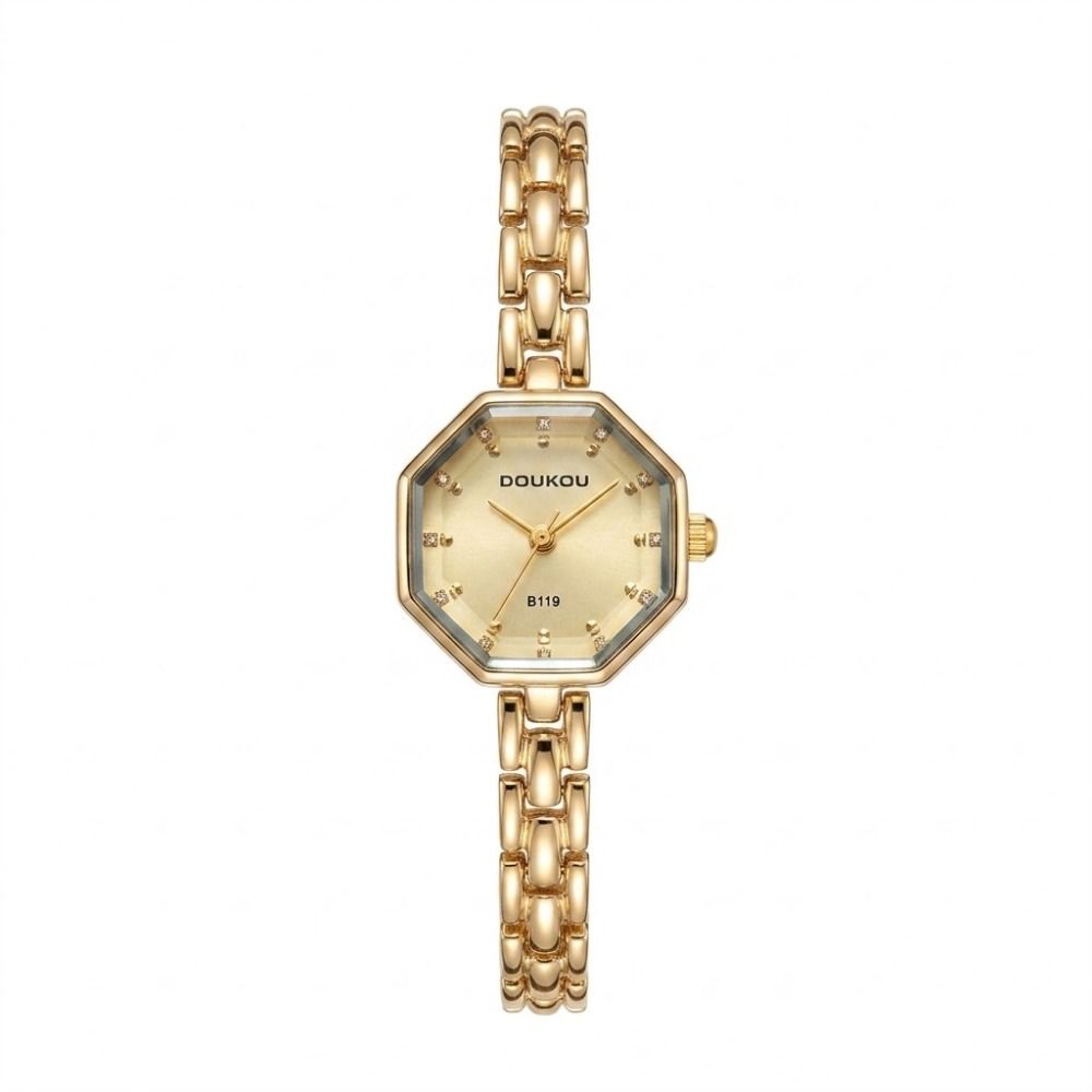 Polygon Dial Bracelet Watch Bracelet Strap Ladies Watch New Wristwatch for Women