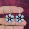 Moonstone Earrings, 925 Solid Sterling Silver Gemstone Handmade Earrings Jewelry, Gift For Love