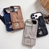 Wristband Holder Flip Wallet Phone Case For OPPO A3 A5 A6 Pro A3X A5X A6X A40 A40M A60 A80 A15 A18 A38 A58 A74 A15S Soft Cover
