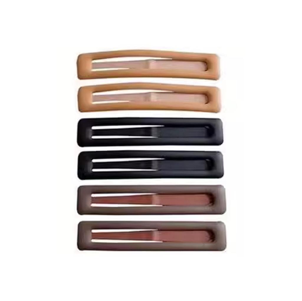 Матовая невидимка для женщин – Высококачественная заколка для детских волосков, лба и боковой челки