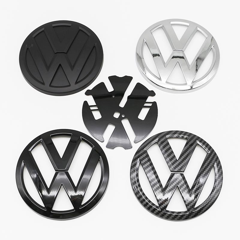 For Volkswagen Polo 2014-2018 Car Logo Emblem Badge Decoration Sticker Front Grille Rear Trunk Auto Exterior Styling Accessories GSVWY1