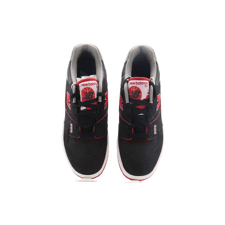 New Balance Кроссовки унисекс 550 черно-красные BB550SG1