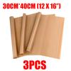 3Pcs PTFE Tefloon Shee with Heat Tape for Heat Press Transfer Non Stick  Heat Press Transfer Paper Heat Resistant Craft Mat