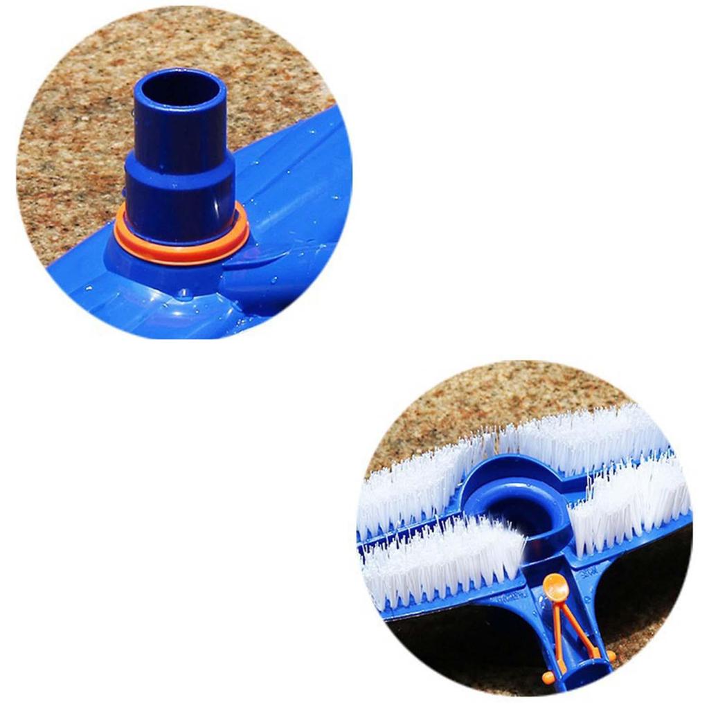 Бассейн для чистки щетки с вакуумной головкой для бассейна с вращающимся столом