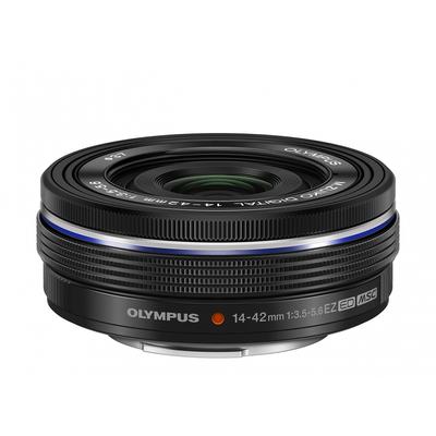 OM SYSTEMOLYMPUS Электрический блинчатый зум-объектив M.ZUIKO DIGITAL ED 14-42mm F3.5-5.6 EZ BLK