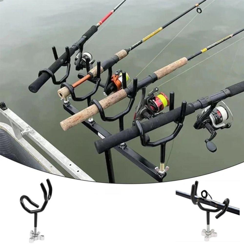 20 Degree Fishing Boat Rod Holder Metal Portable Fishing Pole Stand Fishing Pole Holders Men